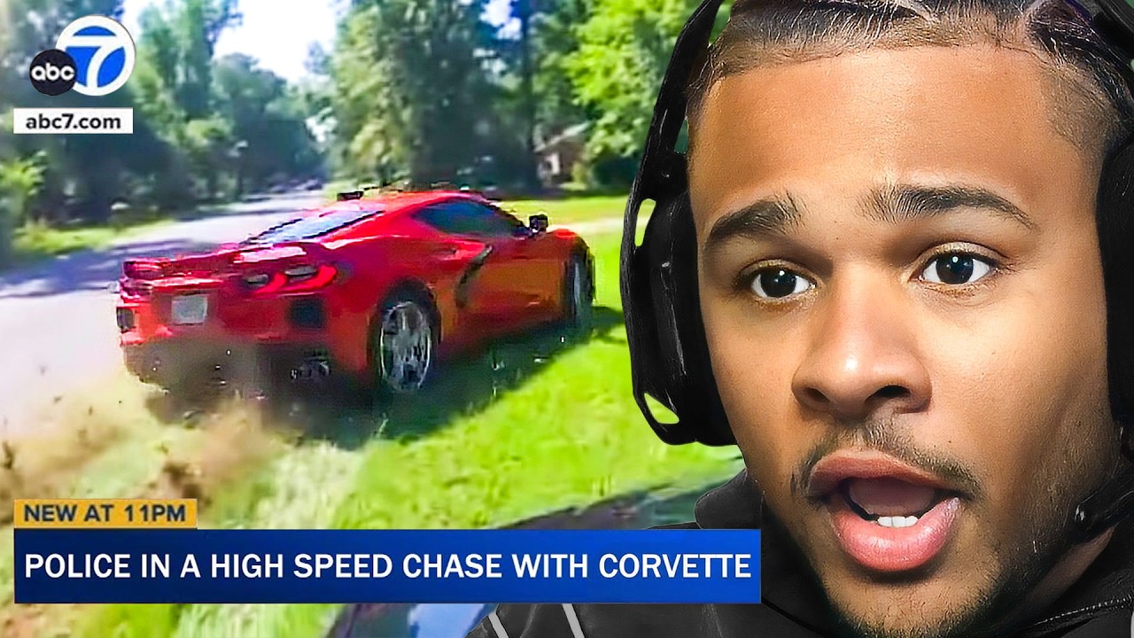 Corvette C8 Tried So Hard… Still Got Caught..