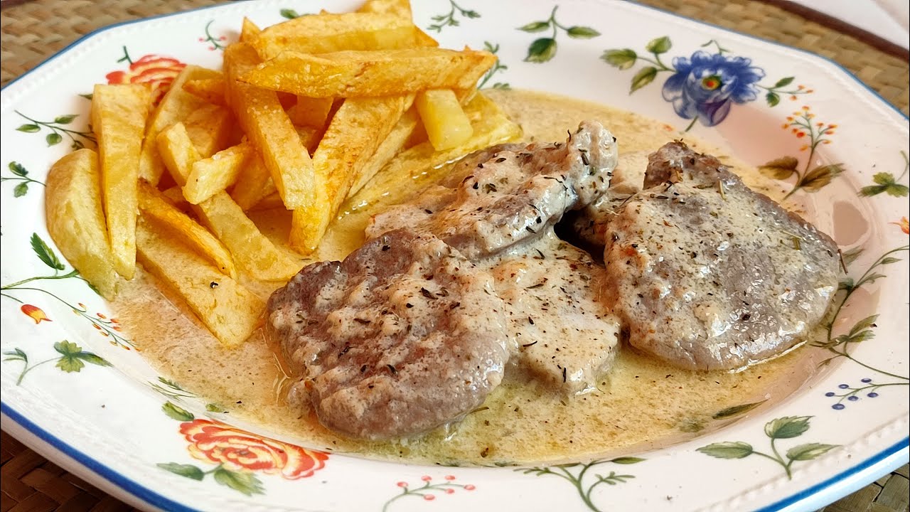 🐷😋SOLOMILLO EN SALSA DE 🧀QUESO FÁCIL Y DELICIOSO😍🍴 | El Dulce Paladar