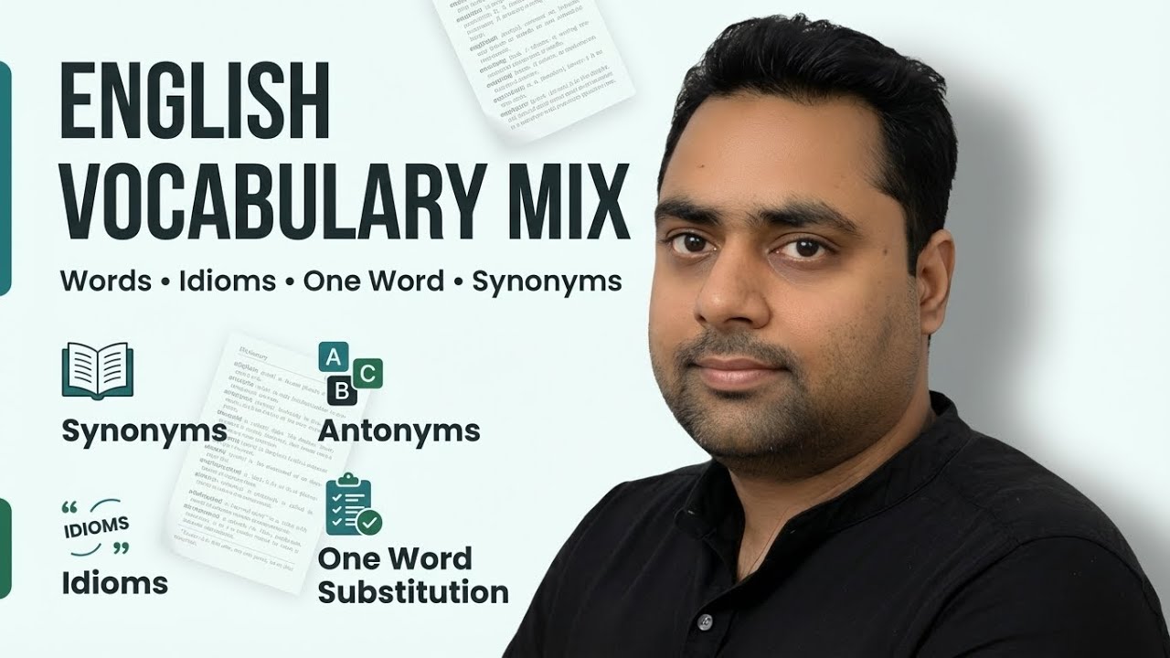 English Vocabulary Mix | By Mohd Nasar Kazim Sir | 19 Jan | Part 7