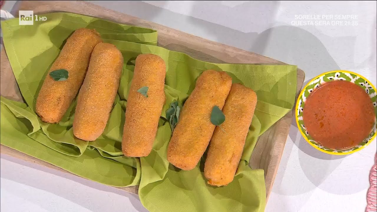 Crocchettoni di patate ripieni - È sempre mezzogiorno 16/09/2021