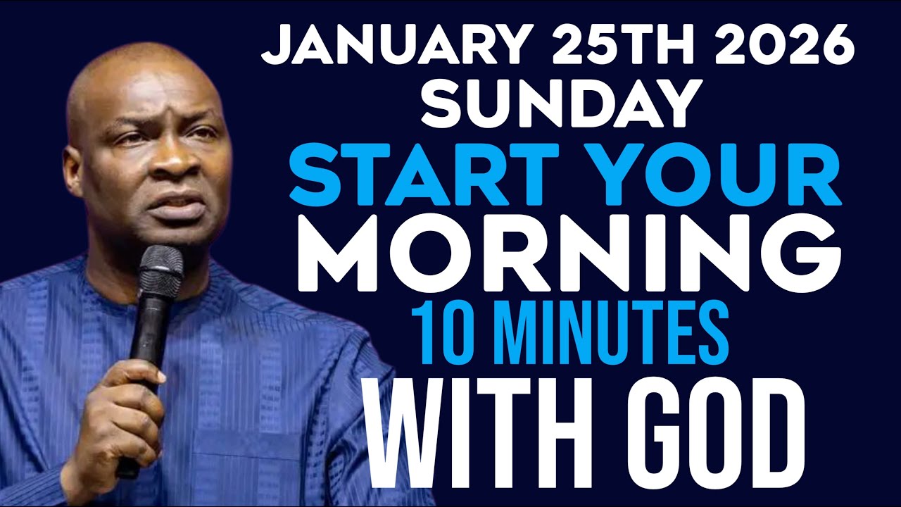 [SUNDAY 25TH JANUARY, 2026] MORNING PRAYER |START YOUR DAY WITH PRAYER |APOSTLE JOSHUA SELMAN