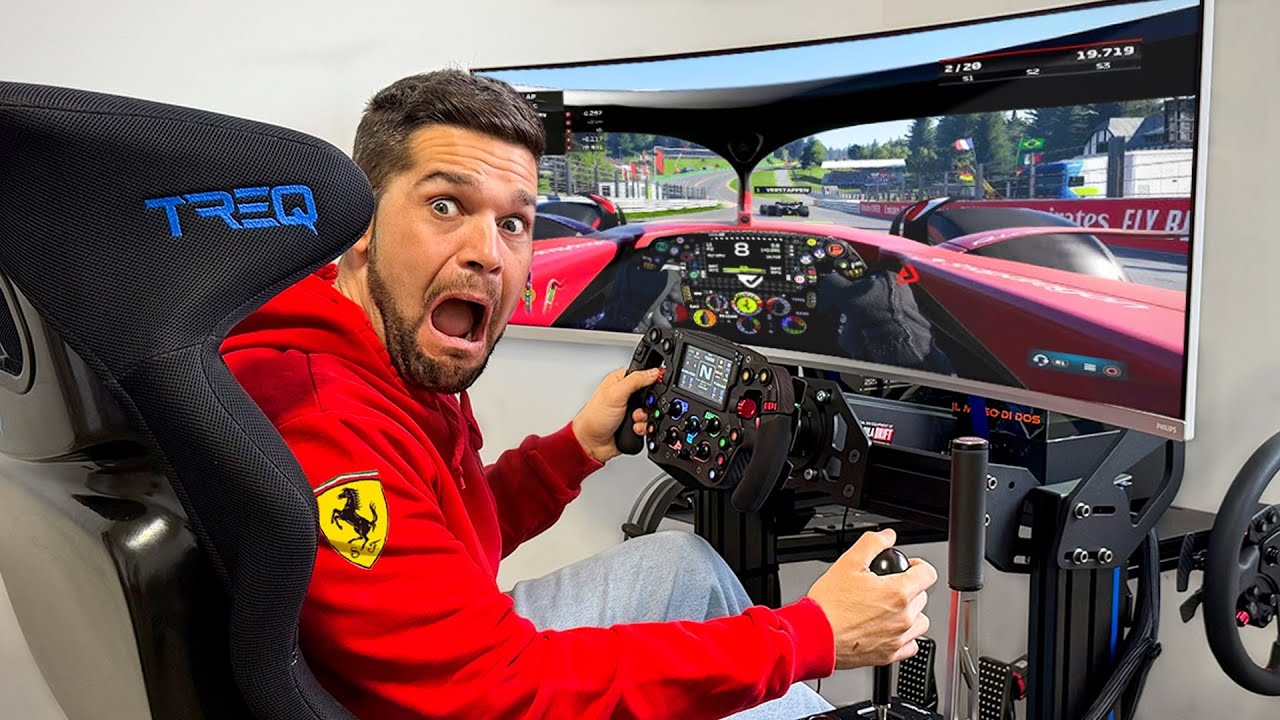 il Mio NUOVO SIMULATORE DI GUIDA GIGANTE - ARCSIM e SIMAGIC