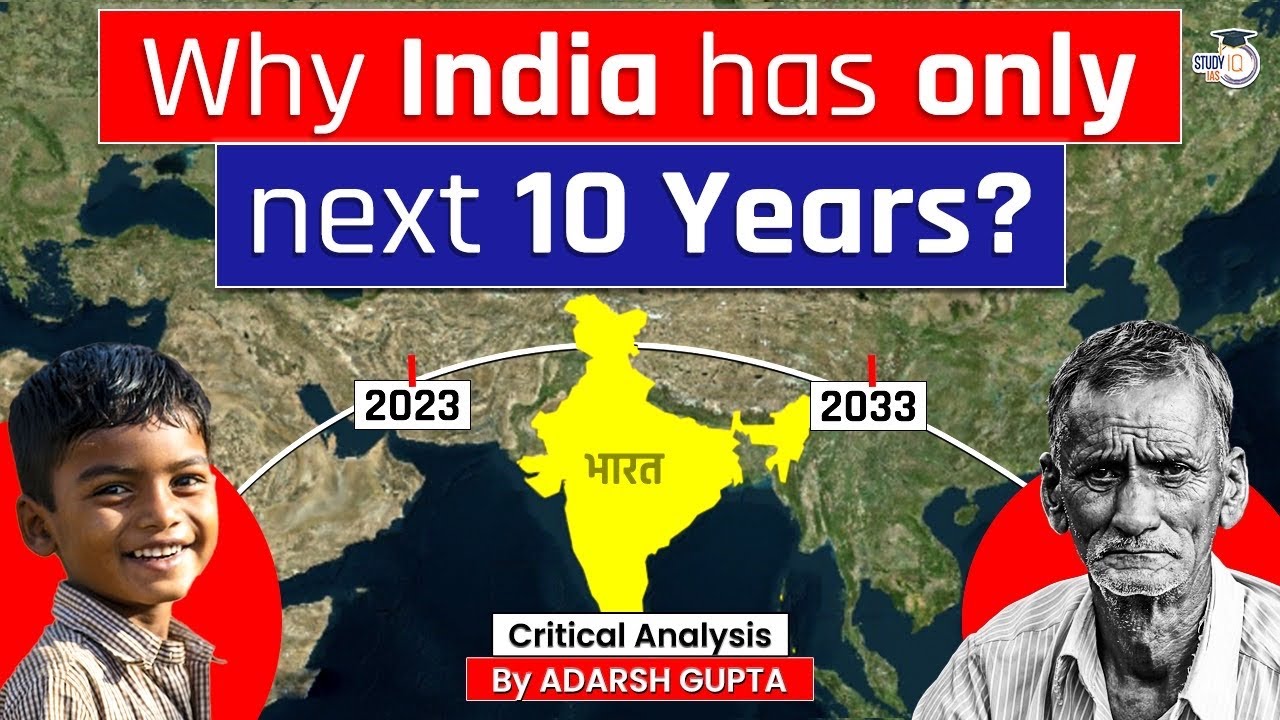 Why India Must Develop Within 10 Years? Median Age Problem of India | UPSC