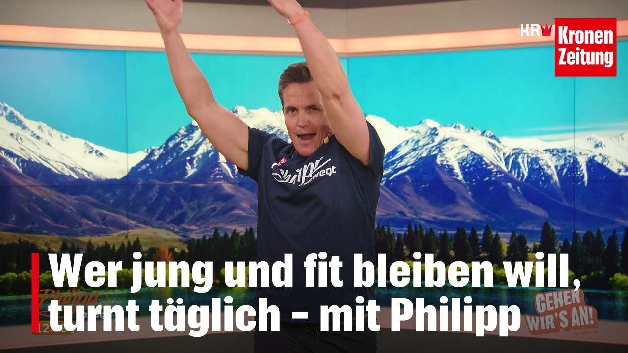 Philipp bewegt am Samstag, 14.3.: Wer fit bleiben will, turnt täglich