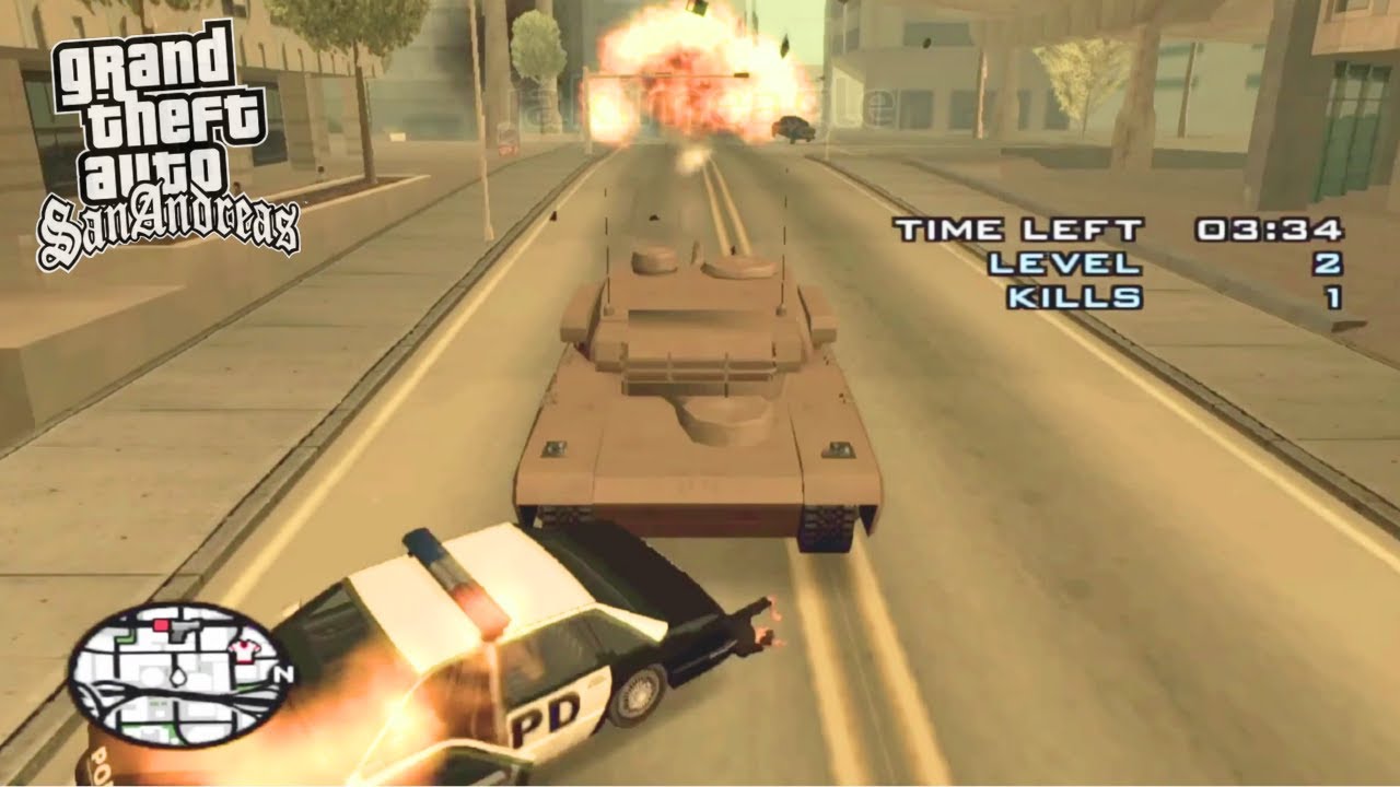 Vigilante Mission Be Like - GTA San Andreas