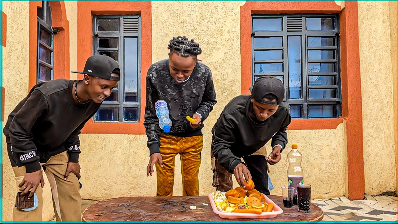 FLIP THE BOTTLE CHALLENGE... Ft GUSTIN KAMOTHO🥱😂