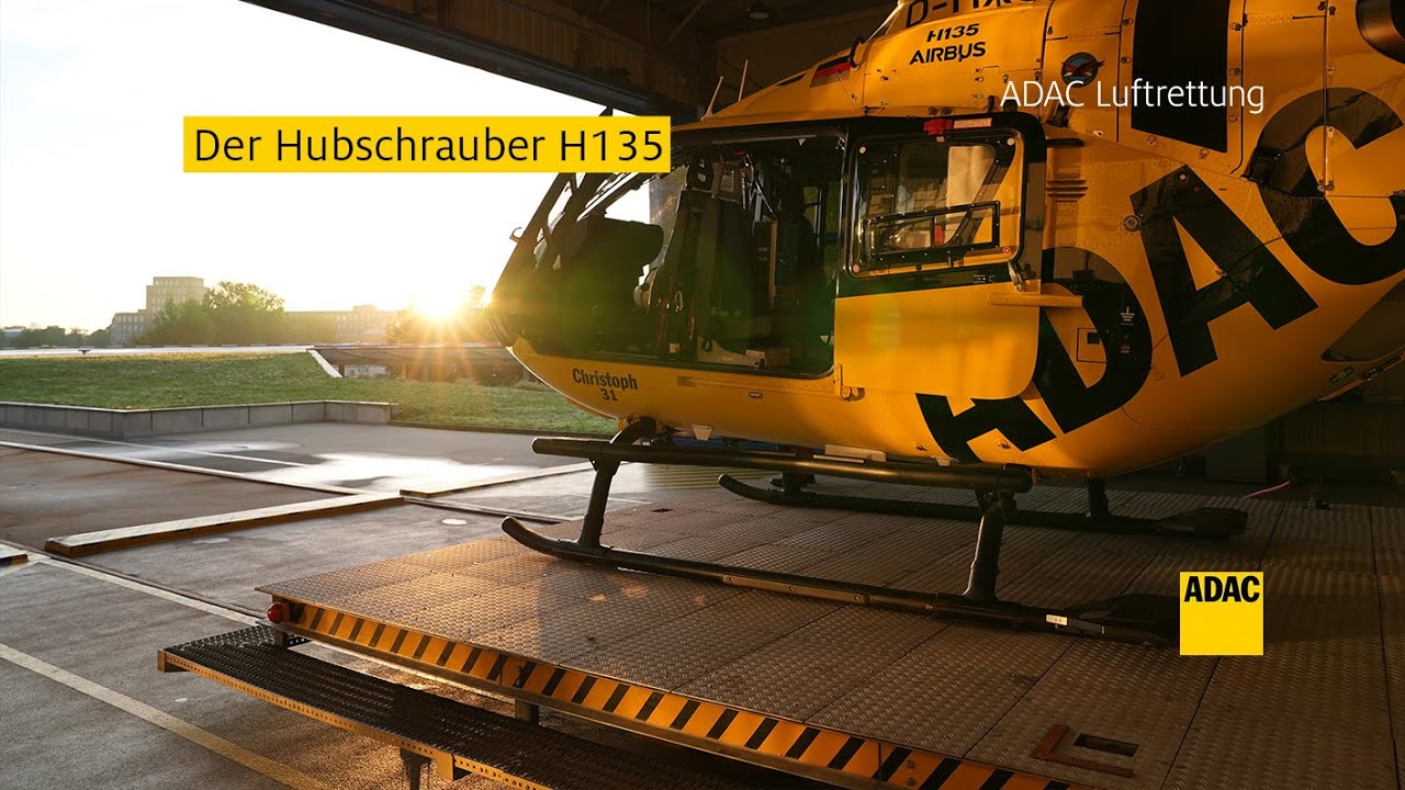 Der Hubschrauber H135