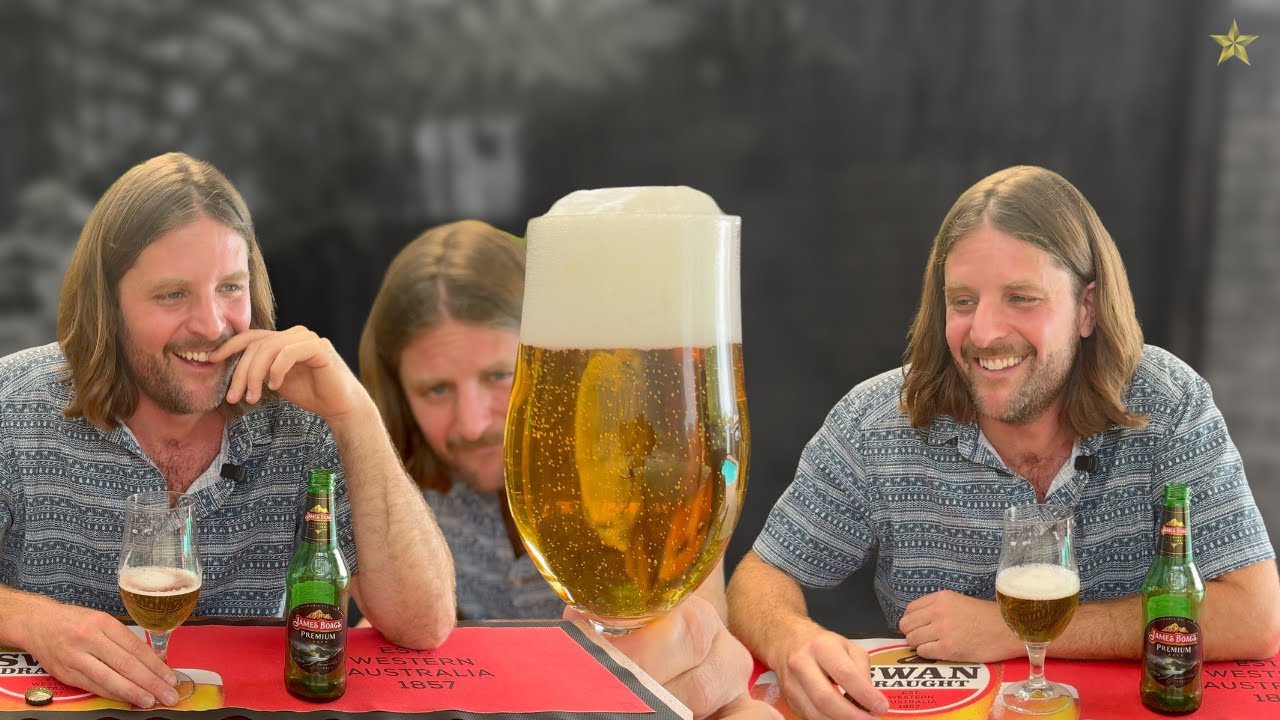 Последний обзор пива на заднем дворе с участием James Boags Premium Lager
