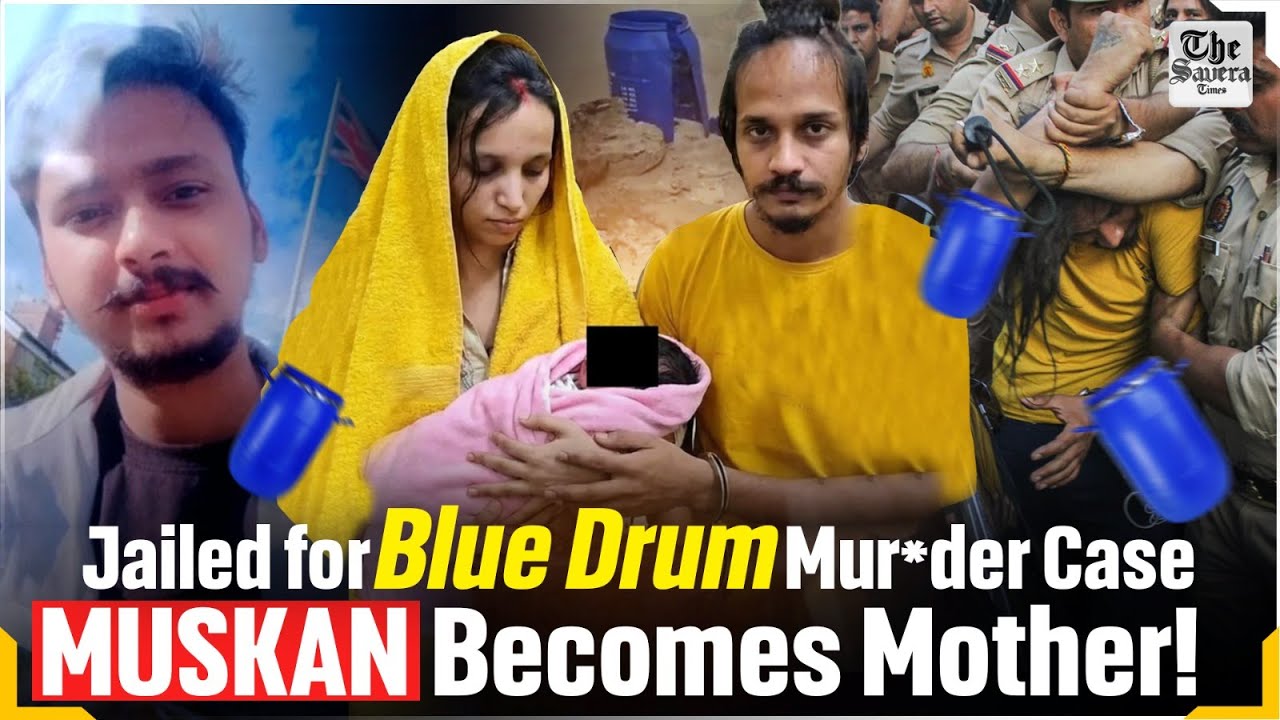 Meerut Blue Drum Murder Case | Baby Born to Muskan Accused in Jail