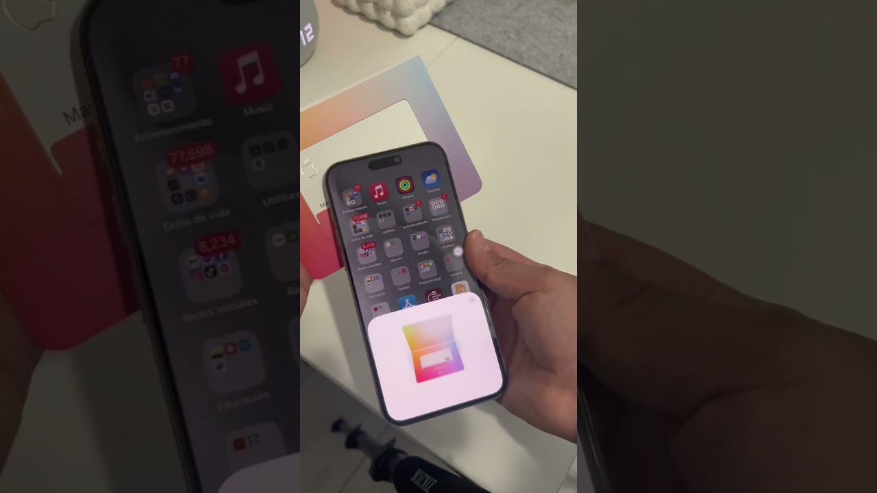 Unboxing apple card! 💳✨#unboxing #apple #applecard