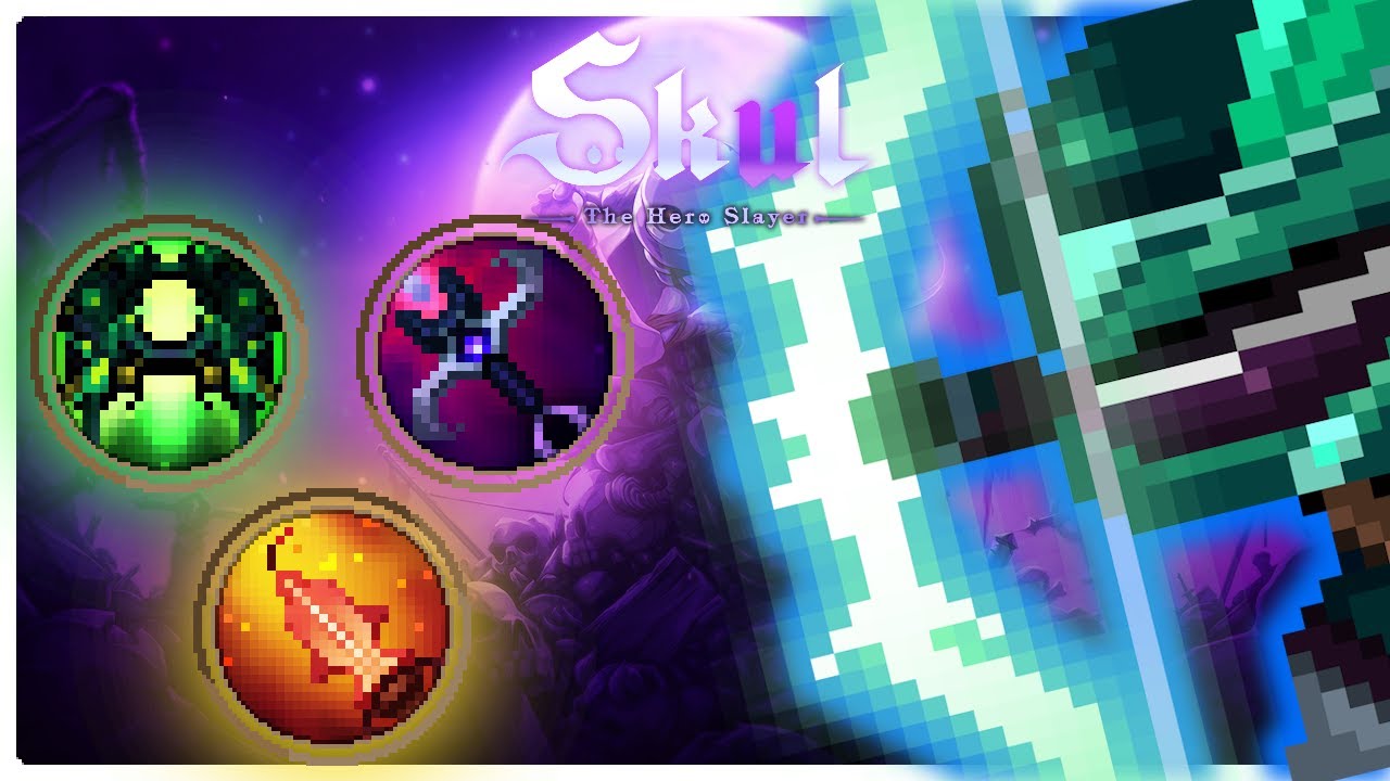 HUNTER WITH THE ULTIMATE CRIT ITEMS BUILD, ABSURDLY POWERFUL!!  Skul the Hero Slayer 1.9.1