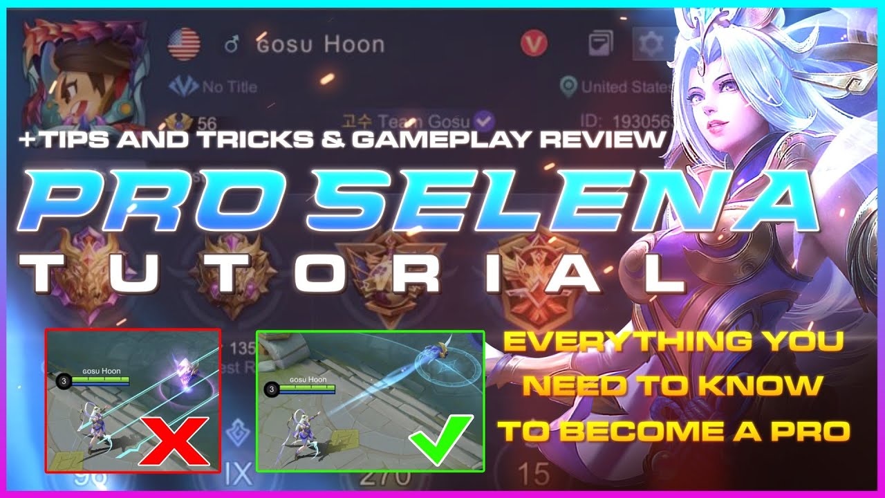 How to play Selena like a pro by Gosu Hoon | MLBB