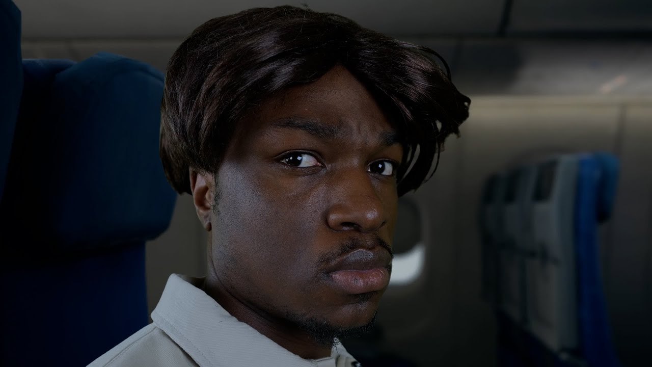 When you have to cough on a plane