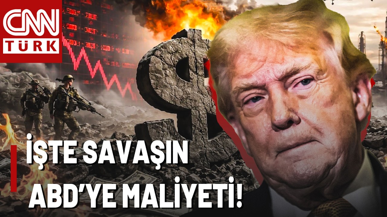 Savaşın Maliyeti Her Saniye Artıyor: ABD'nin Maliyeti 20 Milyar $'ı Geçti!