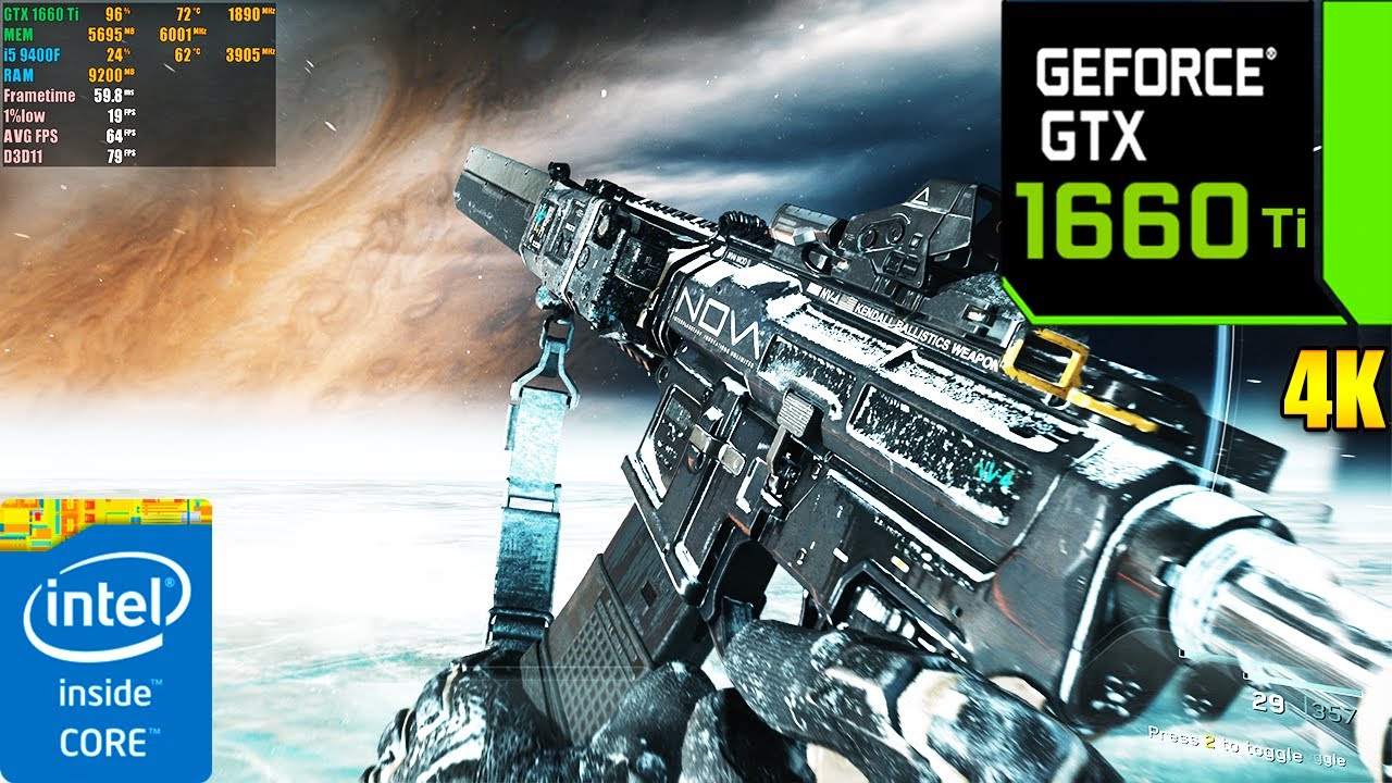 Call of Duty Infinite Warfare : Ultra Graphics 4K | GTX 1660 Ti 6GB