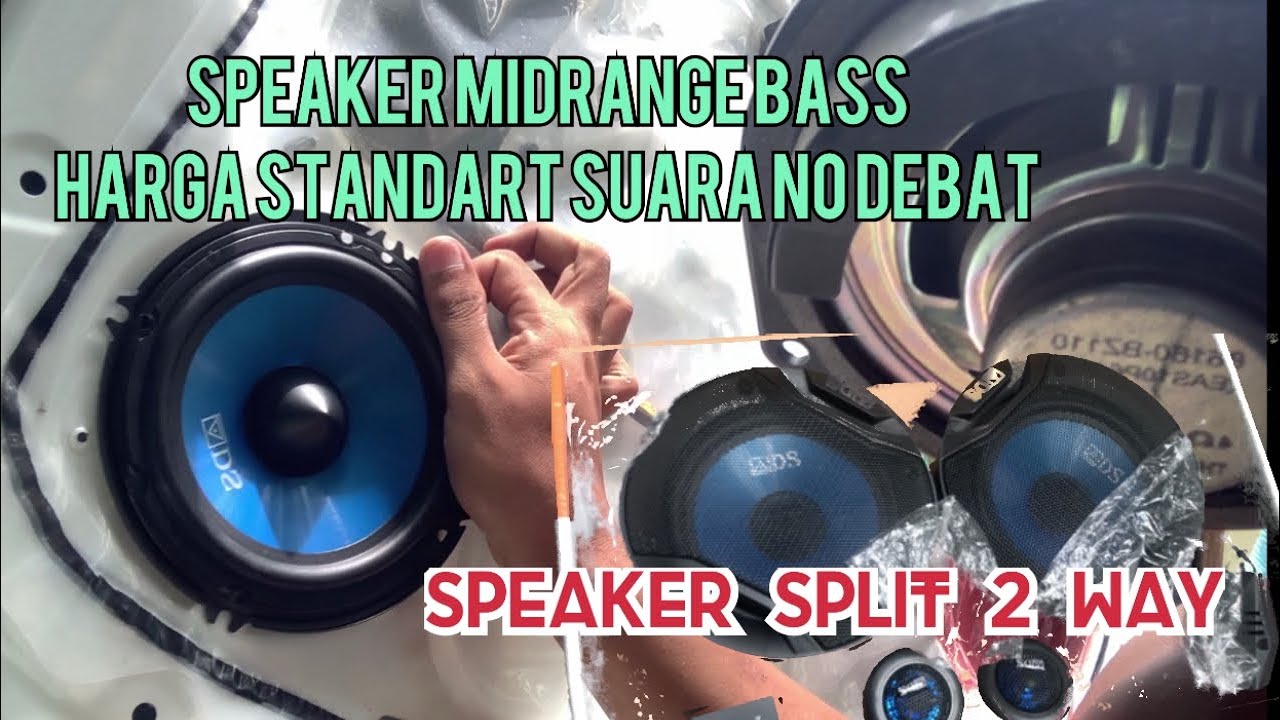 ULAS PASANG SPEAKER SPLIT 2 Way ADS MOBIL CALYA SIGRA Di PINTU