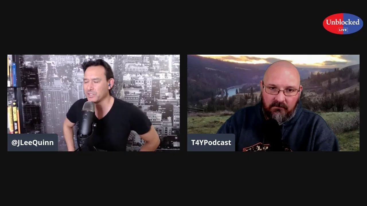 015 - Unblocked Live - T4Y podcast & JLQ talk media, Trump voters & Andrew Yang