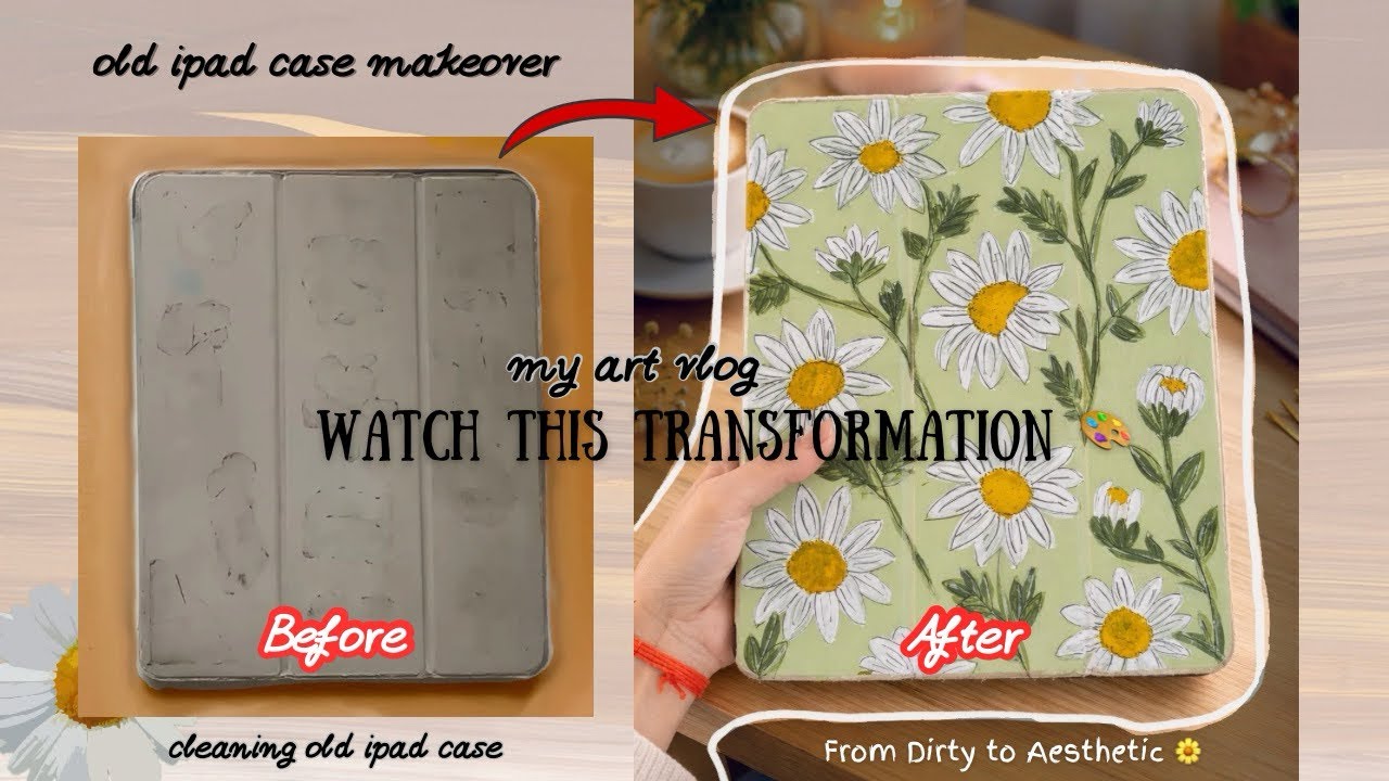 ❌ STOP Buying Expensive iPad Cases!! I Transformed My Old One with DIY    #diy #artwork 