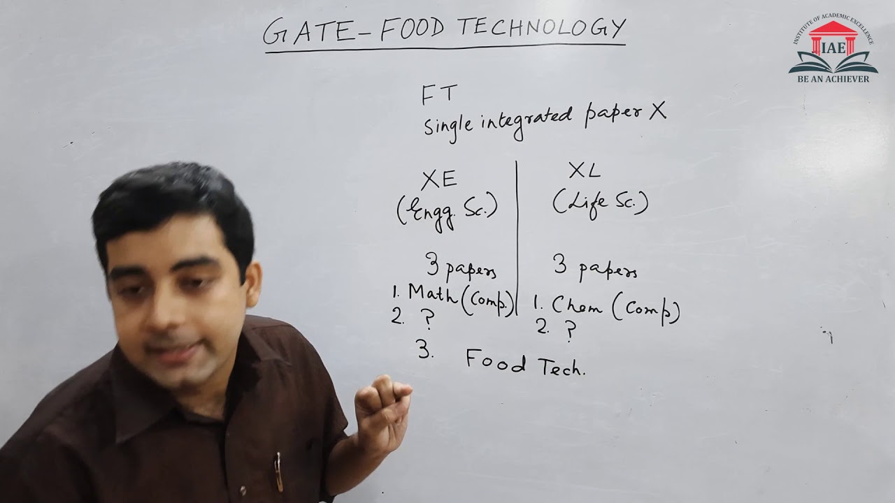 GATE Food Technology Paper Choice and Prospects