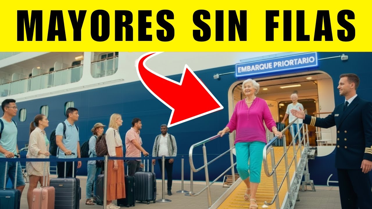 Mayores de 65: 7 SECRETOS del CRUCERO que son GRATIS