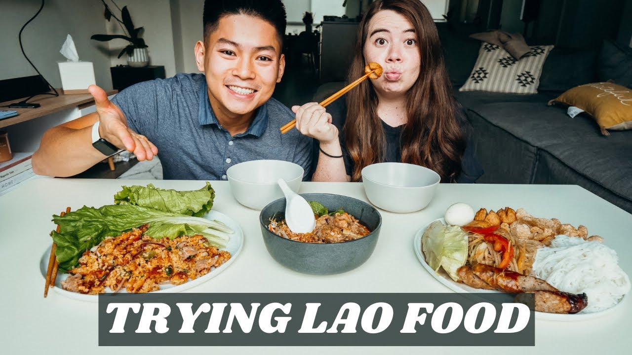 TRYING LAO FOOD FOR THE FIRST TIME