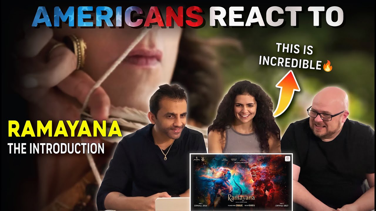 First Ever Reaction to Ramayana: The Introduction Teaser by New Yorkers | Ranbir Kapoor | Yash