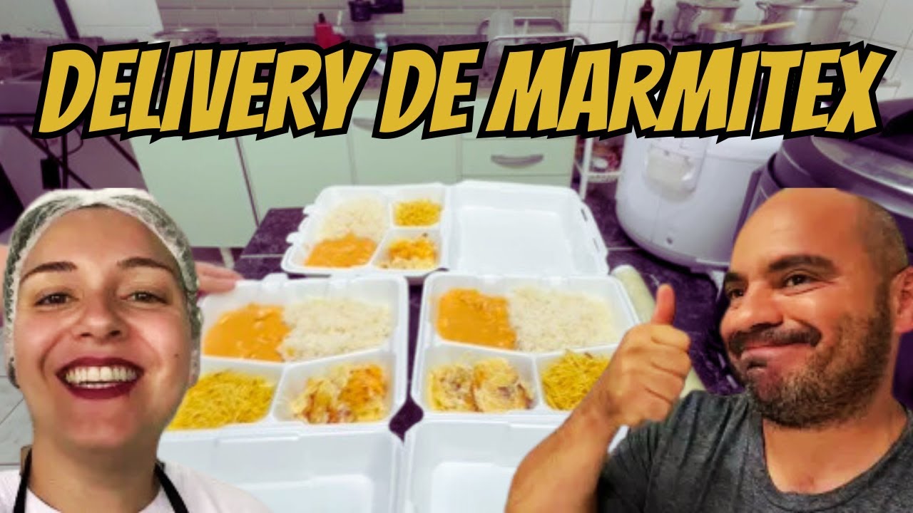 UM DIA DE VENDAS COM MUITA CHUVA - DELIVERY DE MARMITEX EM CASA
