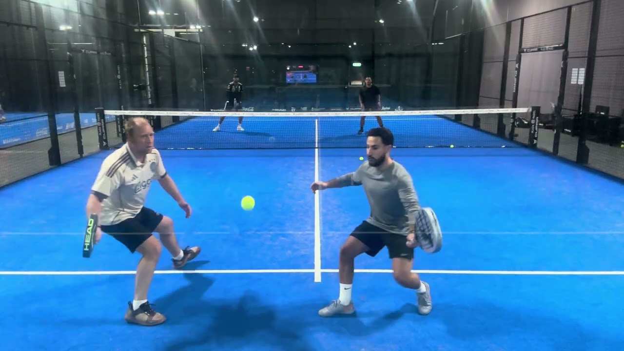 PADEL SET 2 ! Romano/Yannick VS Bas/Mark