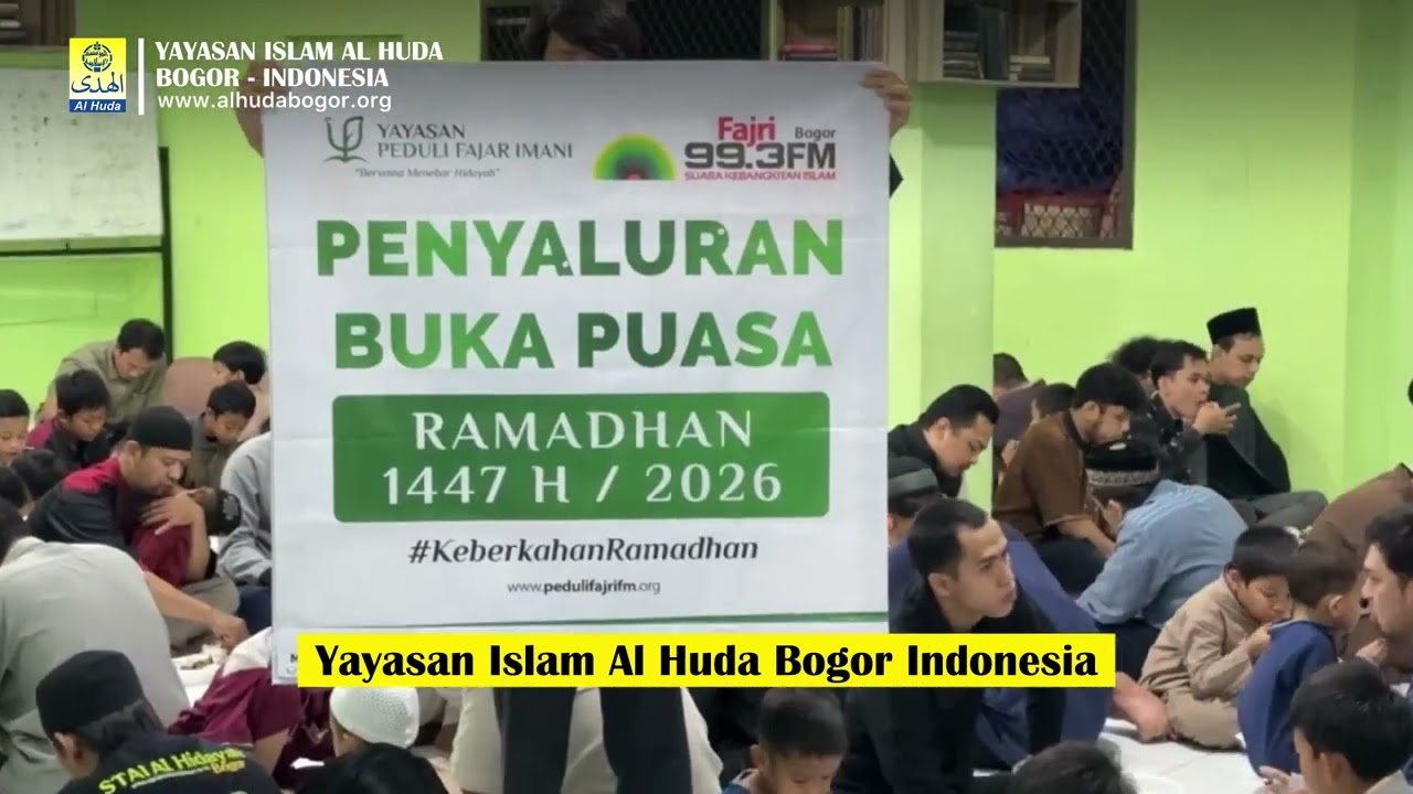 Buka Puasa Ramadhan Pertama 1447 H di Komplek Yayasan Islam Al Huda Bogor 