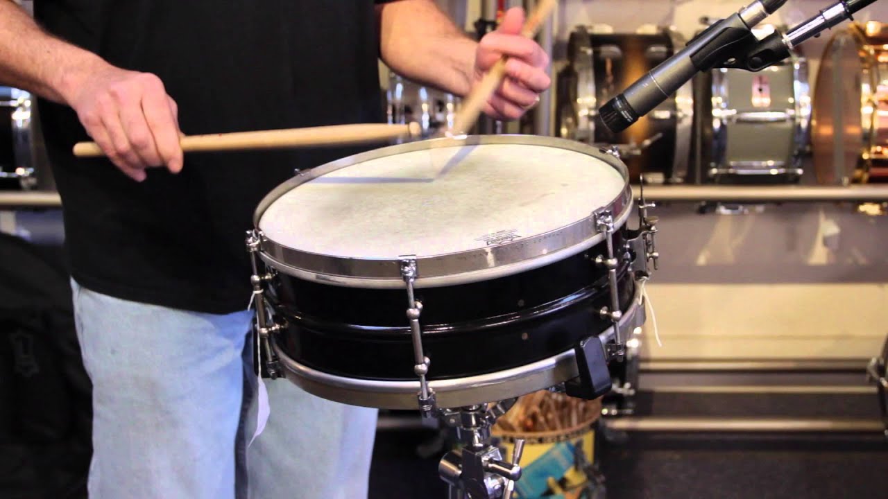 1930's CG Conn 6-Lug Brass Snare Drum 5