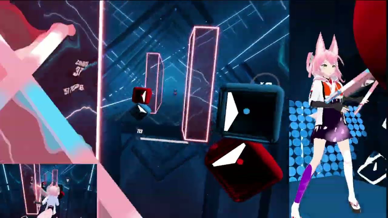 [BeatSaber] Mr.saxobeat - Alexandra Stan : HARD (TESTVIDEO)