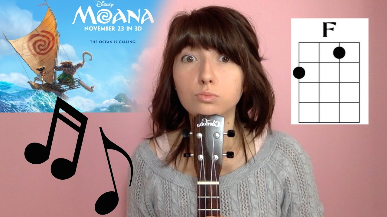 Where You Are Moana (Ukulele Tutorial)