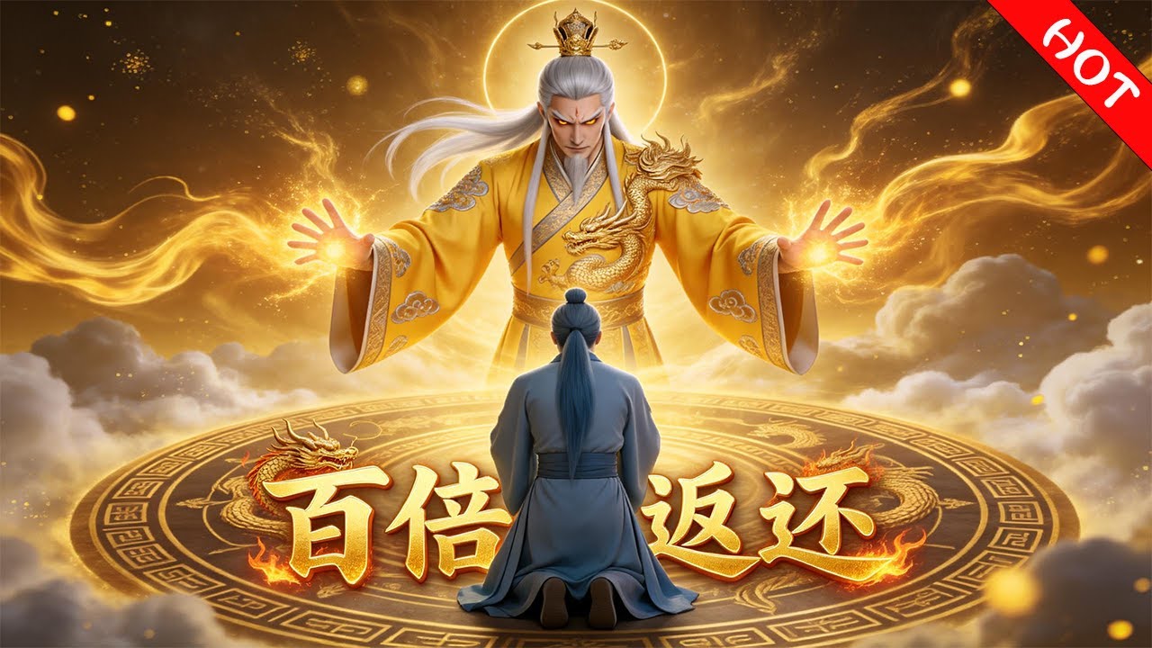 🔥【热门漫剧】《百倍返还》仙江宗沐府峰主凌风，签到坐拥满地级功法神兵，却因无修为沦为宗门笑柄。#小小聽書