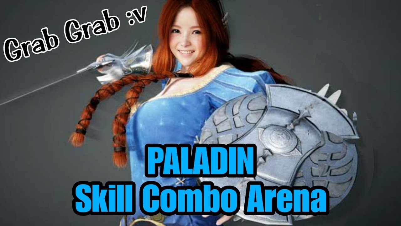 Paladin Top 1 Grab😂 Paladin Skill Combo Arena | Black Desert Mobile