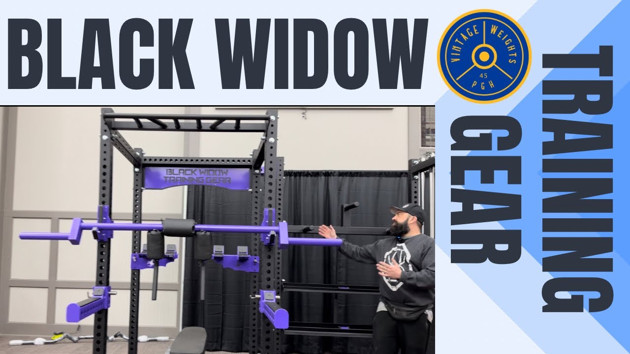 Black Widow Interview | NEW Products | HomeGymCon Booth Tour | History | Power Rack & Barbells