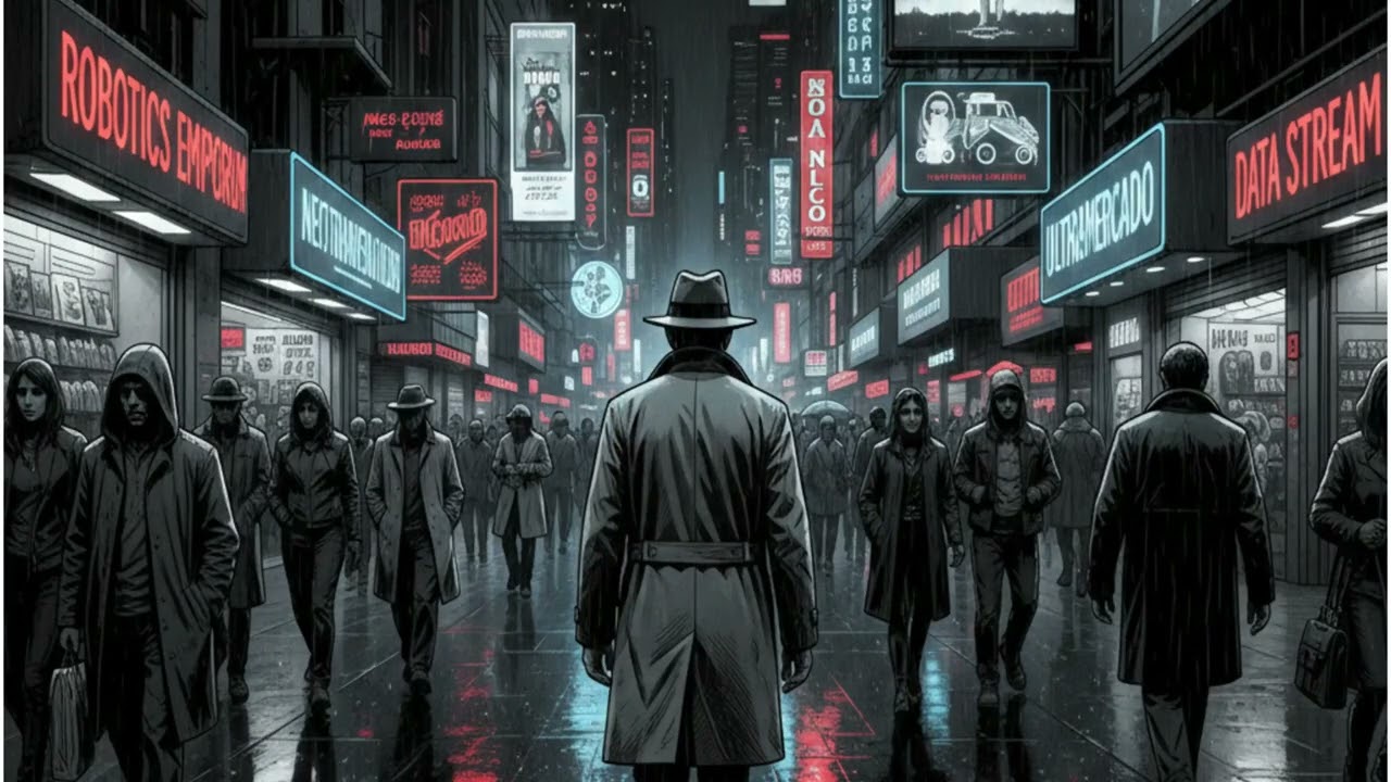 Walking in the rain,   Ambient music