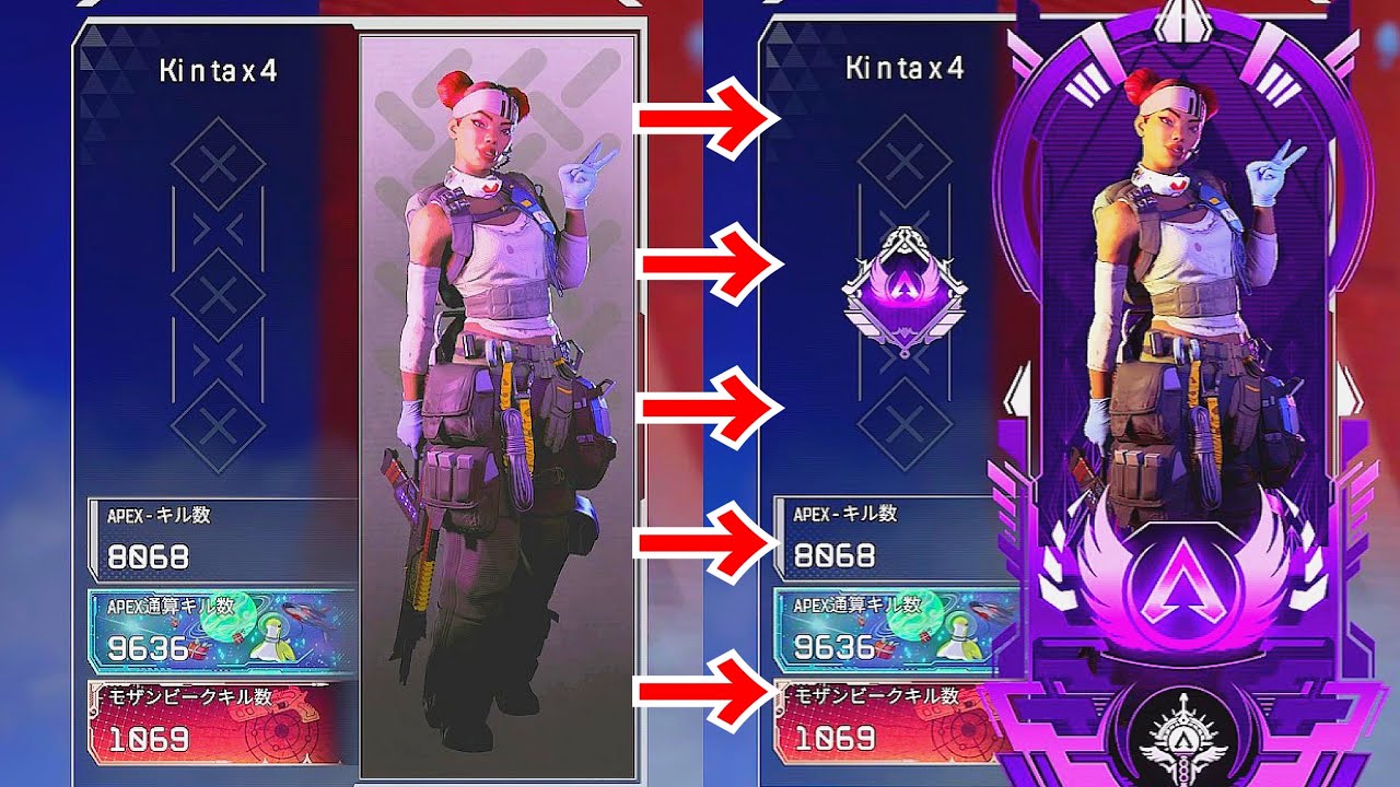 キンタがマスターバナーになっている件www apex