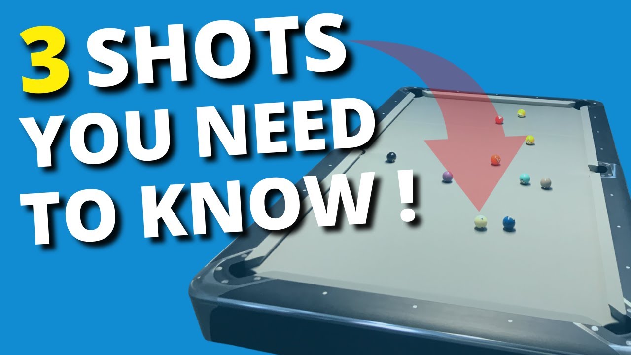 3 SHOTS YOU NEED TO KNOW !