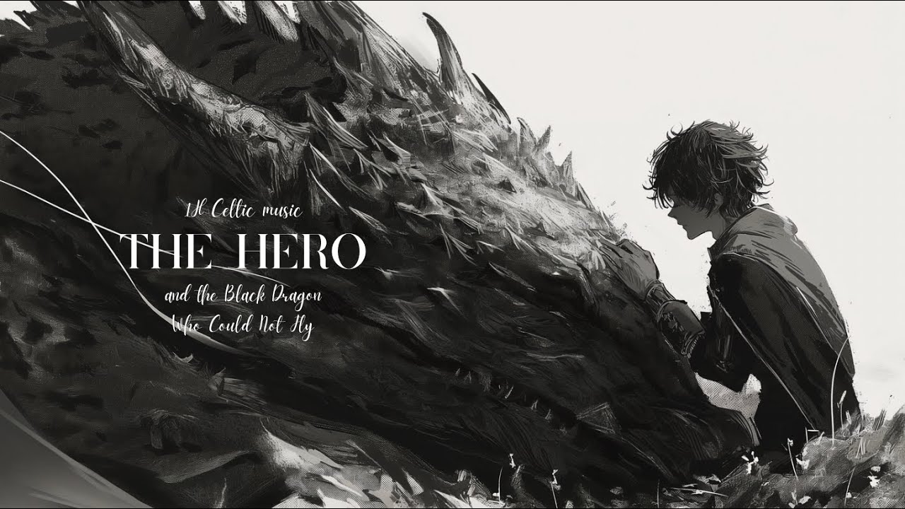 【Celtic Fantasy Music】The Hero and the Black Dragon Who Could Not Fly ｜勇者と飛べない黒龍【異世界ケルト音楽】