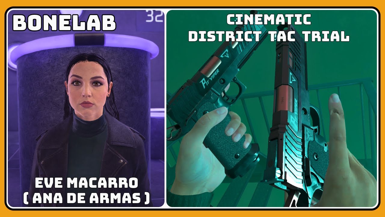 BONELAB Mods | Eve Macarro in DISTRICT TAC TRIAL (Quest 3 4K)