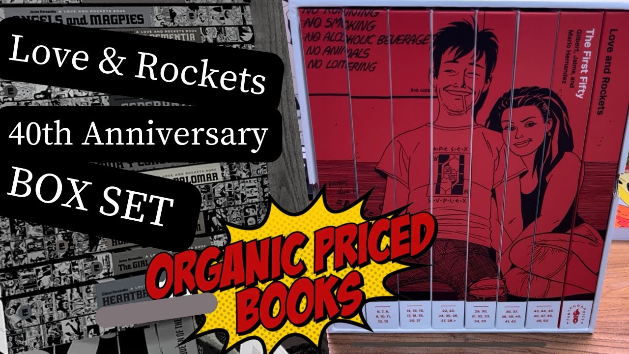 Love & Rockets 40th Anniversary Box Set OVERVIEW & COMPARISON | Jaime & Gilbert Hernandez
