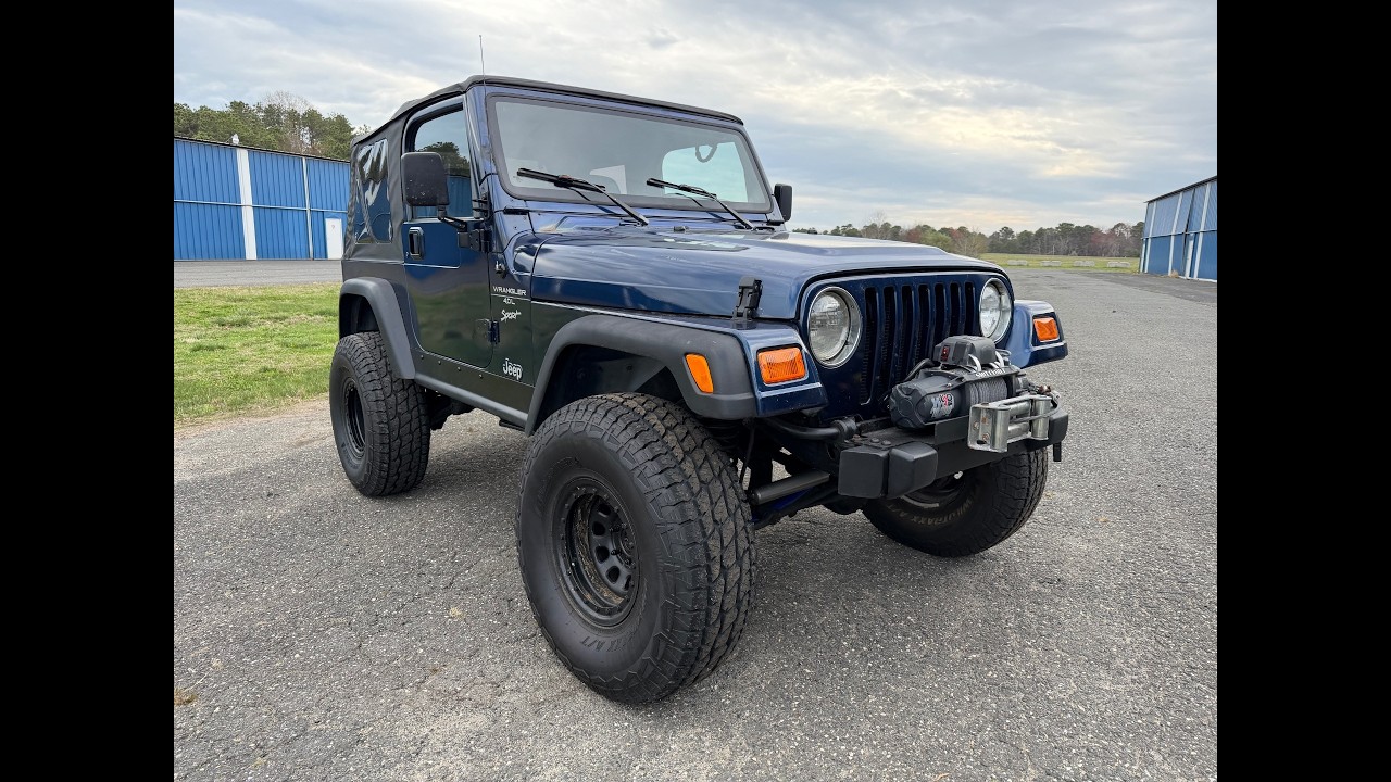 2000 Jeep Wrangler Walk Around and test drive