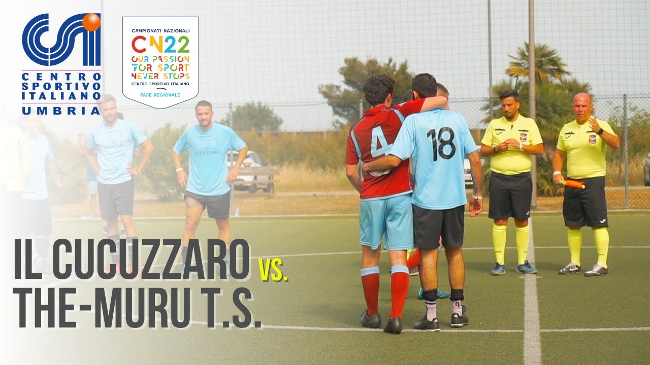 Il Cucuzzaro - The-Muru T.S. (Calcio a 7 - Finali Regionali CSI Umbria 2022)