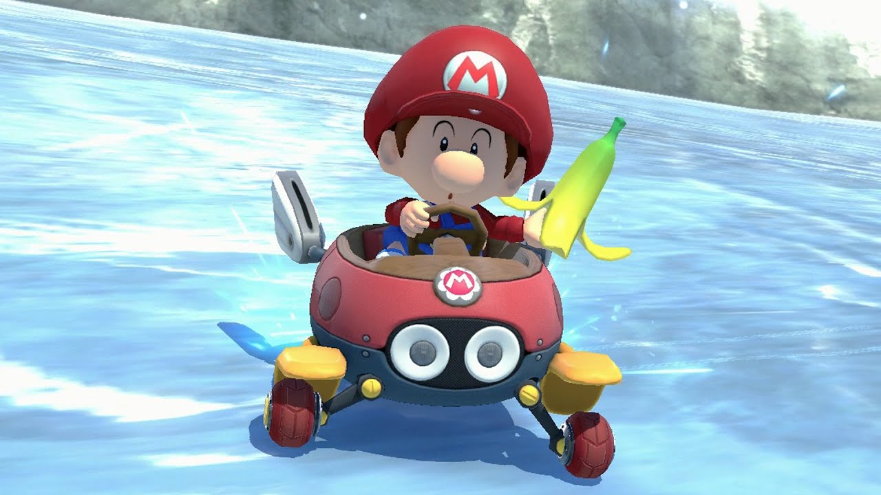 Mario Kart 8 - 100cc Star Cup (Baby Mario Gameplay)