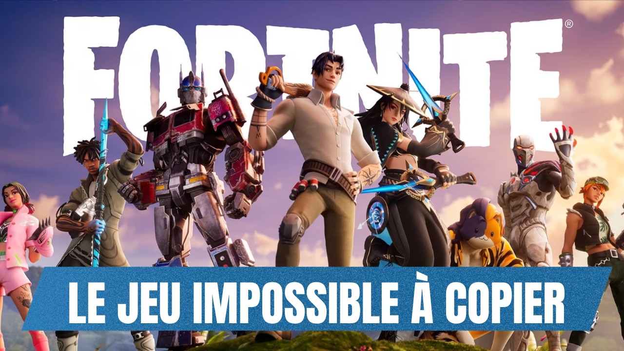 Fortnite : la d&eacute;cision strat&eacute;gique qui l&rsquo;a rendu impossible &agrave; copier