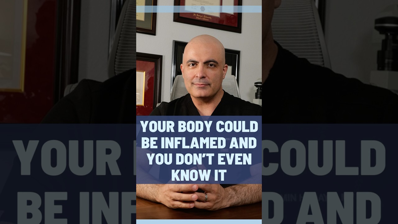 5 Hidden Signs Your Body Is Inflamed #cantsleep #brainfog #cortisol #chronicillness #chronicpain