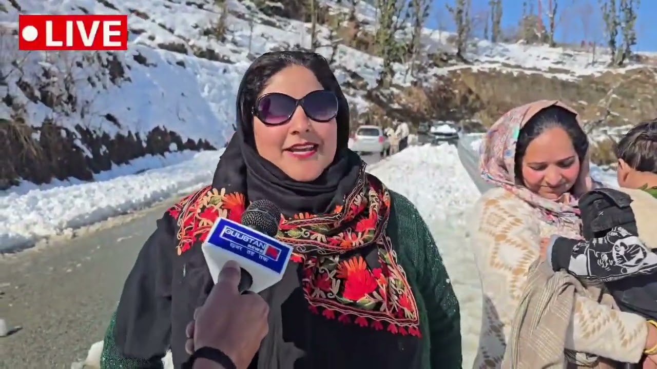 WEATHER & TOURISM : Sunshine After Snowfall Turns Panchal into a Winter Wonderland