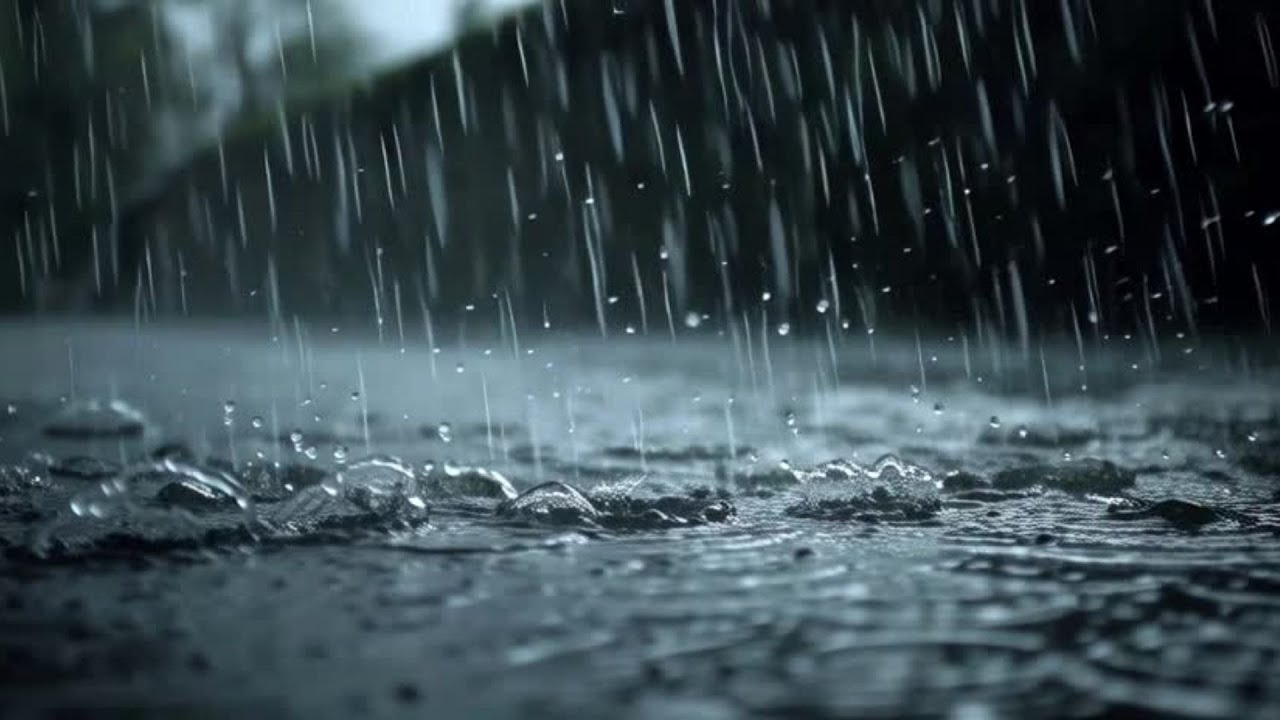 Chuva forte e música relaxante de piano para um sono profundo Rain & Relaxing Music for Sleep,Study