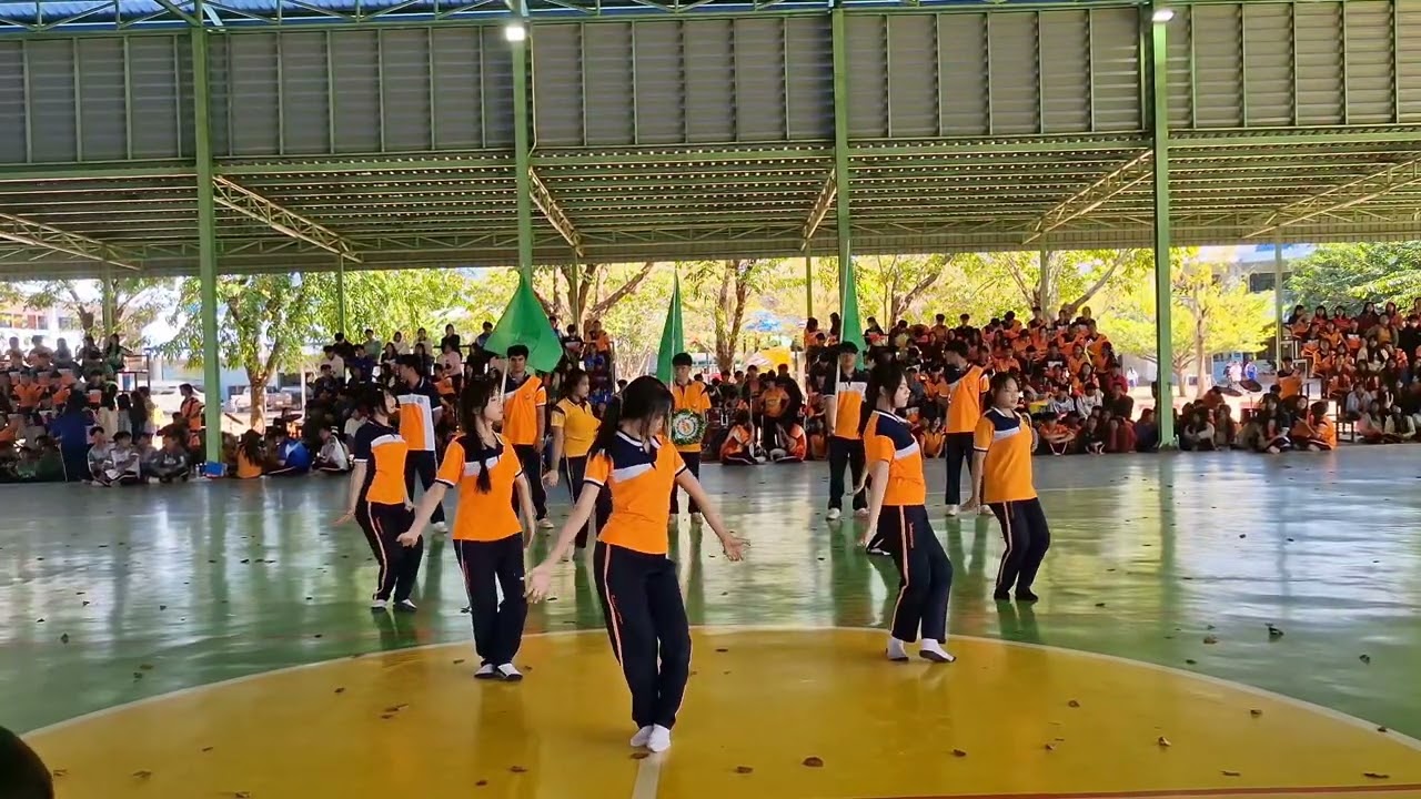 กีฬาสี2568 สีเขียว#ประดู่เกมส์ครั้งที่23#วิทยาลัยอาชีวศึกษาเทคนิคพิชญบัณฑิต#อำเภอบ้านดุง 