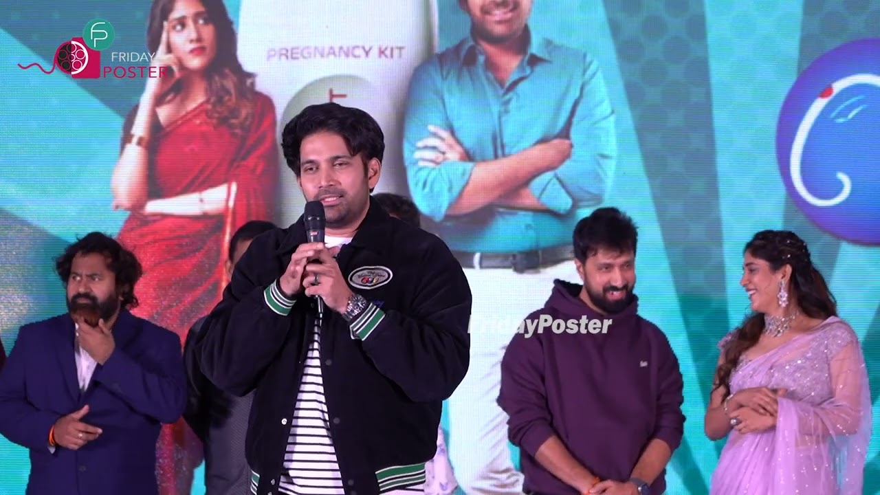 vikranth reddy Speech At Santhana Prapthirasthu Pre-Release Event | Friday Poster